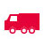 Small red truck icon.